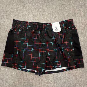 NEW Xersion Little Big Girls‎ Sport Shorts Mid Rise Adjustable Waist XL Quick Dr